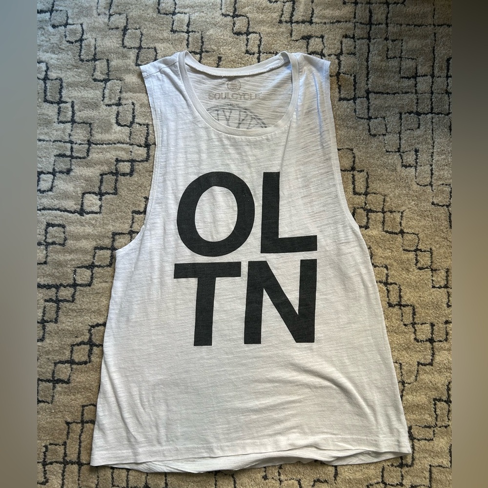 Soul Cycle Chicago OLTN ( Old Town ) White Tank- size medium